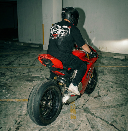 Fractured Edge Oversized T-shirt
