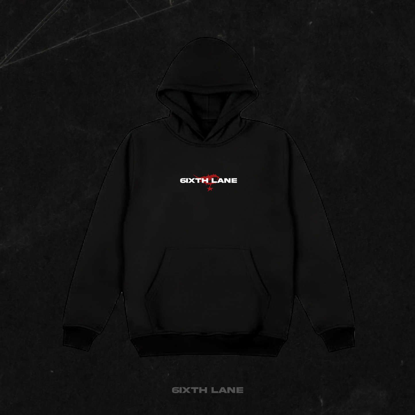Fractured Edge Hoodie