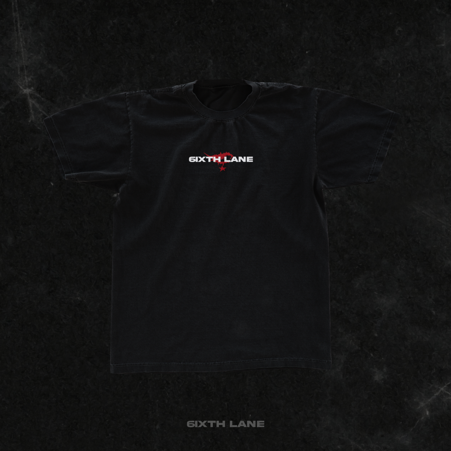 Fractured Edge Oversized T-shirt